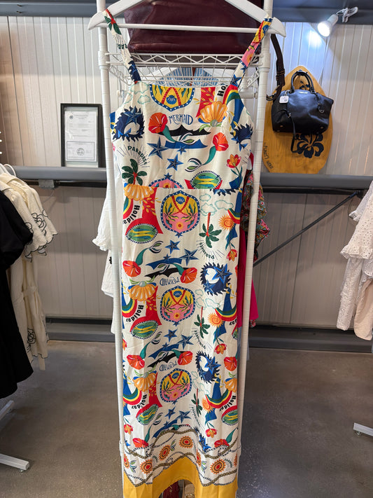 Bohemian Charm Multicolor Maxi Dress