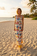 Bohemian Charm Multicolor Maxi Dress