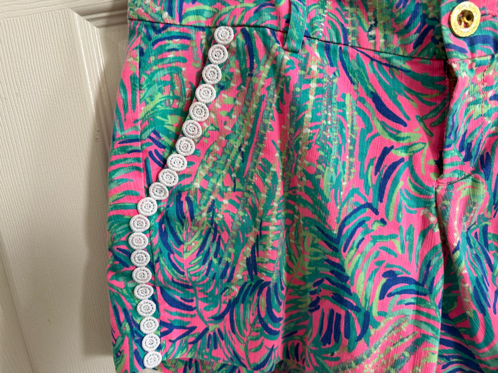 Lilly Pulitzer Pink, Green & Blue Tropical Shorts